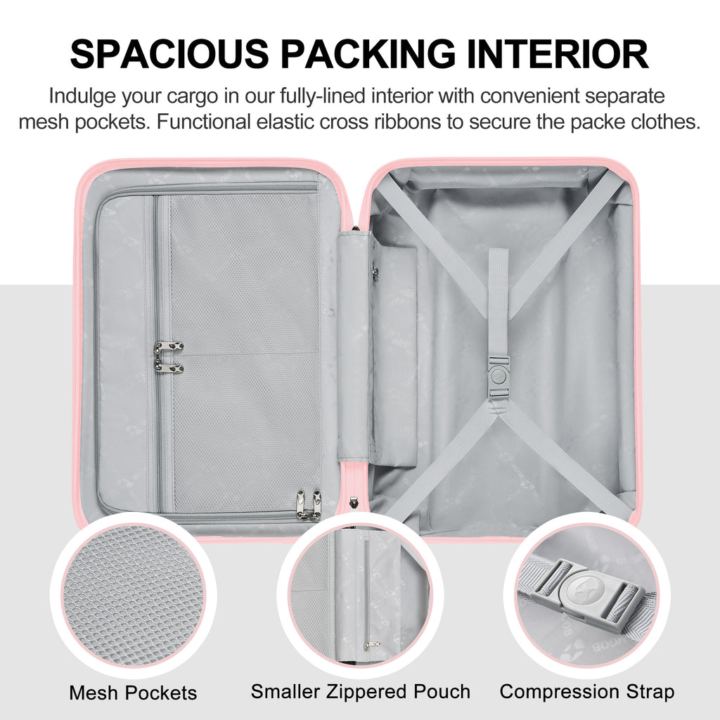 Premium Carry-On Luggage – Lightweight Polycarbonate Suitcase with TSA Lock