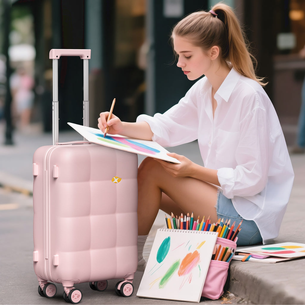 Premium Carry-On Luggage – Lightweight Polycarbonate Suitcase with TSA Lock